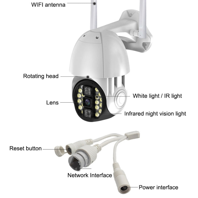 Q20 Outdoor Mobile Phone Remotely Rotate Wireless WiFi HD Camera, Support Three Modes of Night Vision & Motion Detection Video / Alarm & Recording, UK Plug Q20 Outdoor Mobile Phone Remotely Rotate Wireless WiFi HD Camera, Support Three Modes of Night Vision & Motion Detection Video / Alarm & Recording, UK Plug